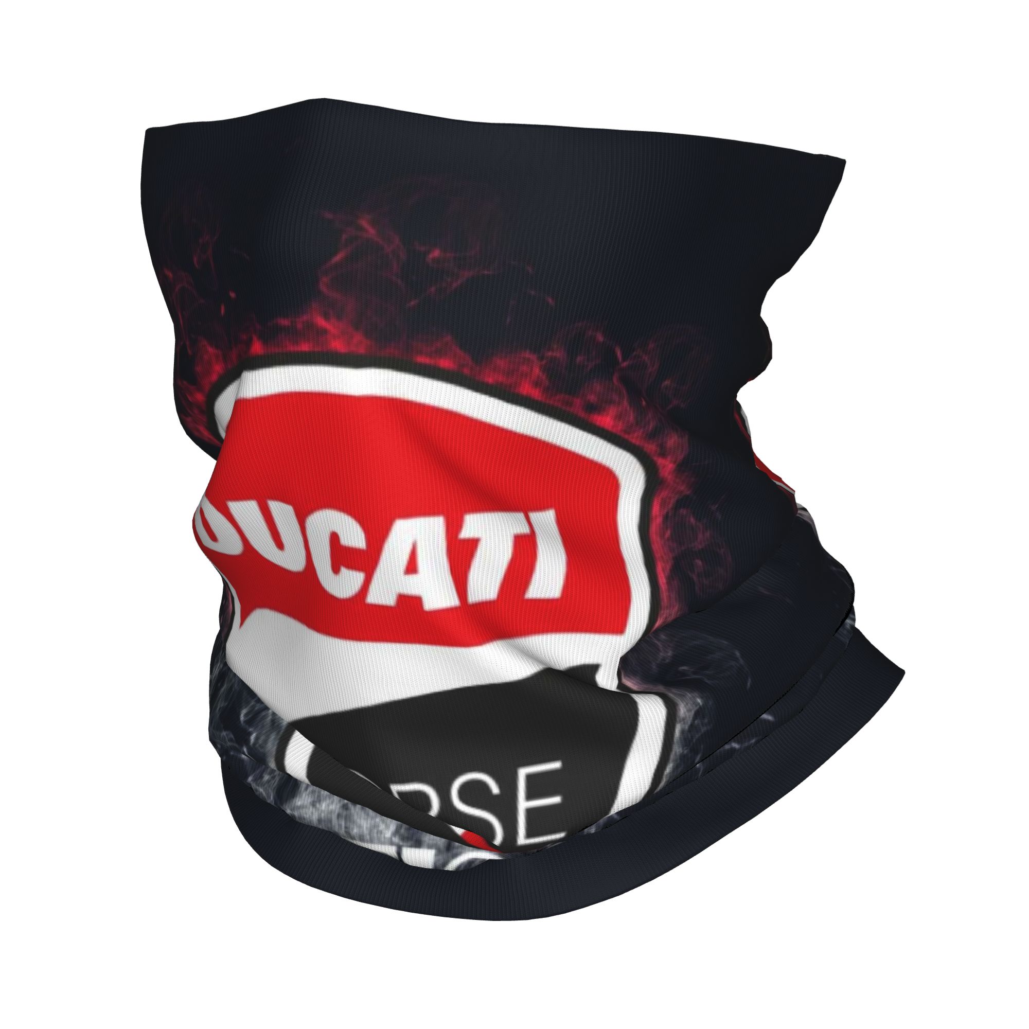 Neck Warmer Balaclava - Scaldacollo Bandana Sportiva Personalizzata Ducati per