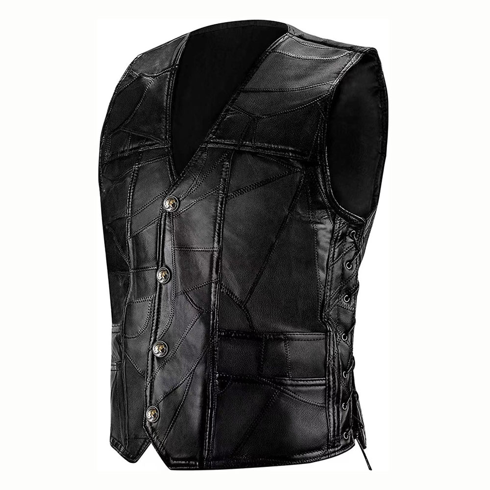 Riding Jacket Leather - Giacca da moto in pelle PU