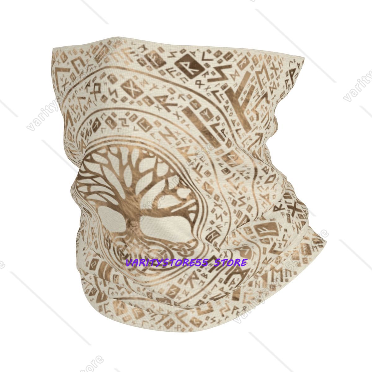Neck Warmer Balaclava - Sciarpa Multifunzione Viking con Albero della