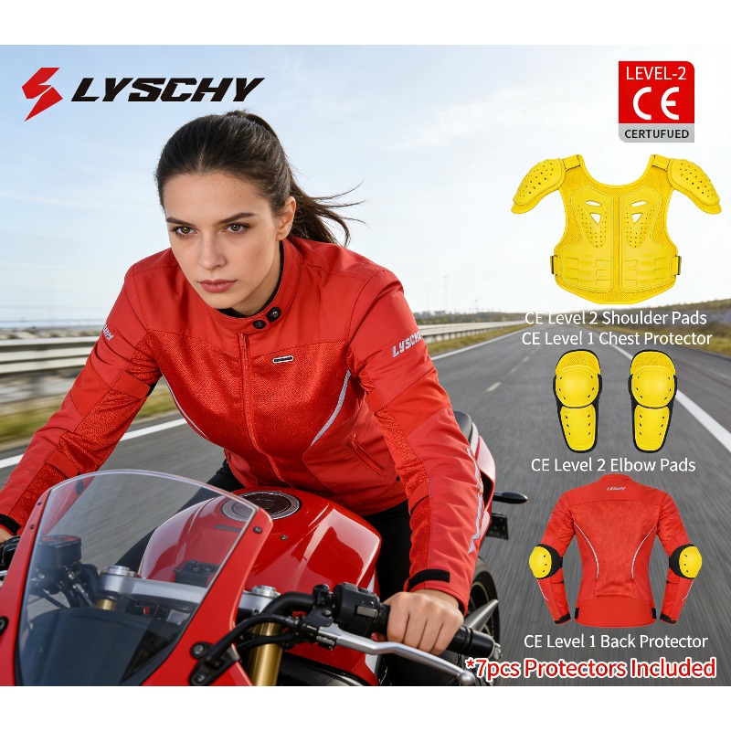 Motorcycle Gear Jacket Women - Giacca da Moto in Rete per