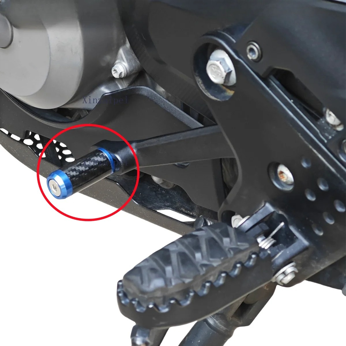 Motorcycle Gear Shifter - Leva del Cambio Modificata in Fibra