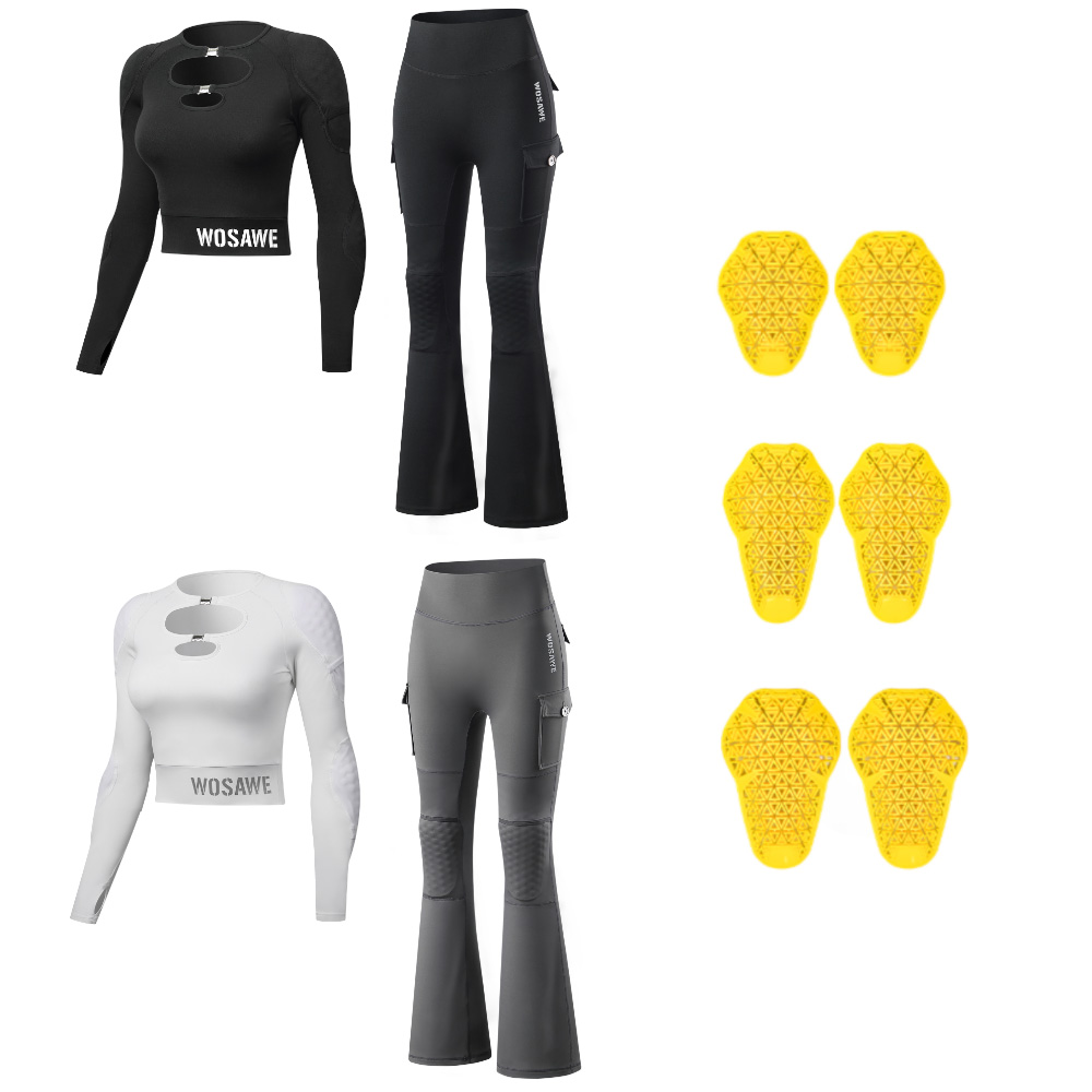 WOSAWE Set Giacca e Pantaloni  - Motorcycle Gear Jacket Women recensione e prezzo