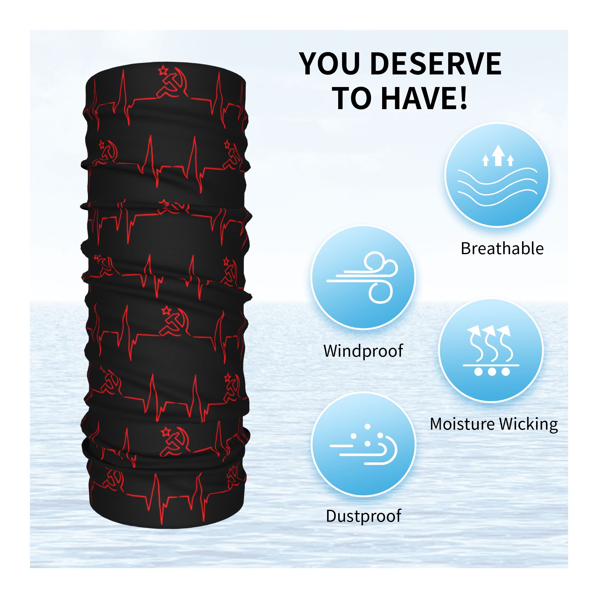 Battito cardiaco personalizzat - Neck Warmer Balaclava recensione e prezzo
