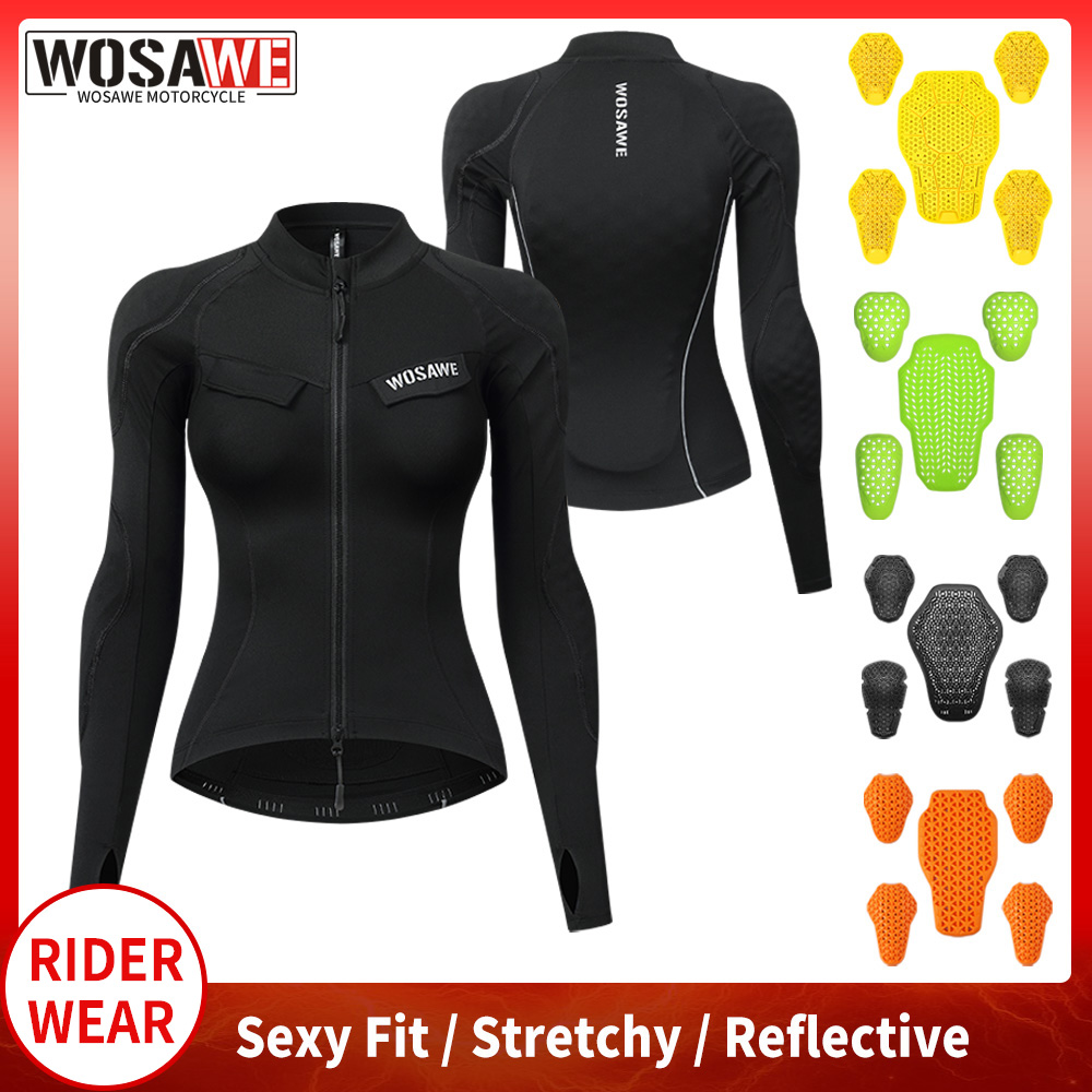 WOSAWE Giacca da Moto Estiva d - Motorcycle Gear Jacket Women recensione e prezzo