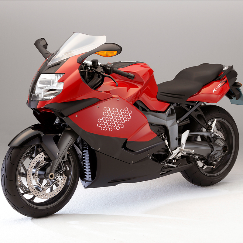 Adesivo moto a nido d'ape casc - Motorcycle Gear Equipment recensione e prezzo
