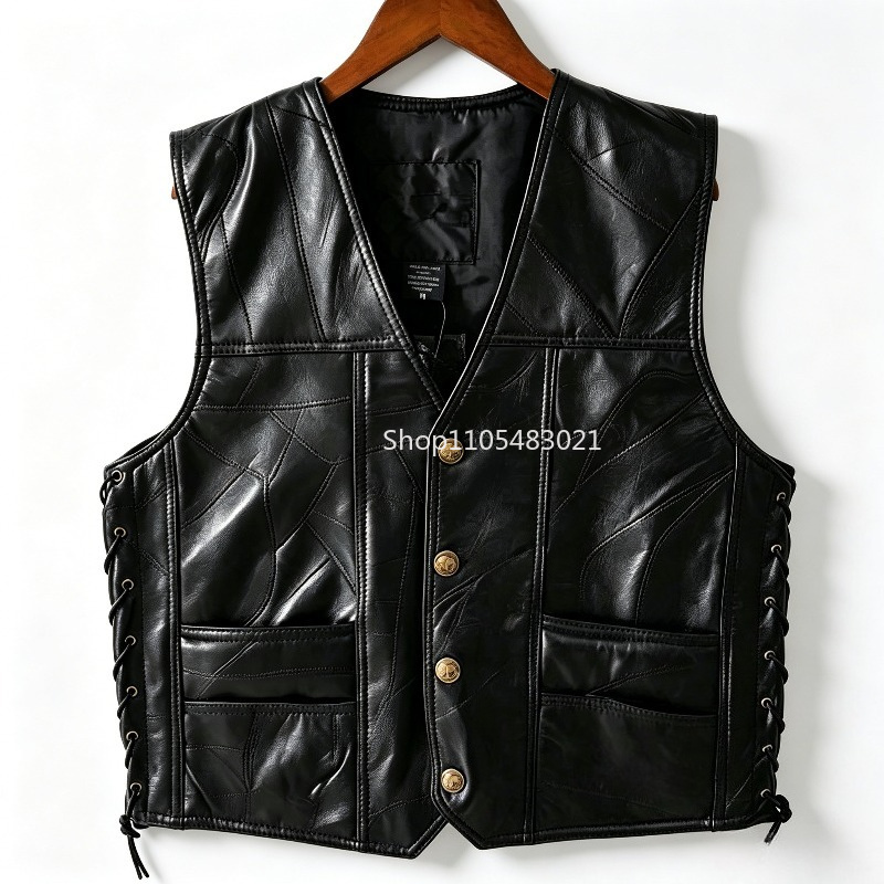 Gilet da motociclista in pelle - Riding Jacket Leather recensione e prezzo
