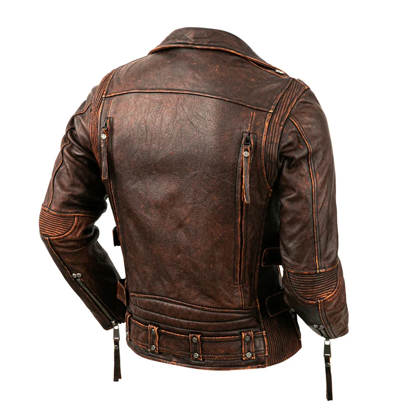 Giacca da moto in pelle natura - Riding Jacket Leather recensione e prezzo