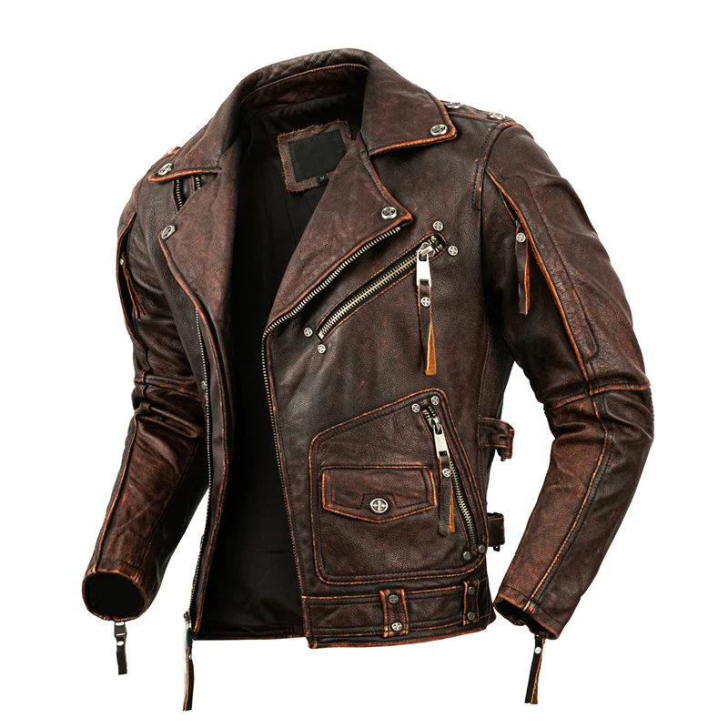 Giacca da moto in pelle natura - Riding Jacket Leather recensione e prezzo