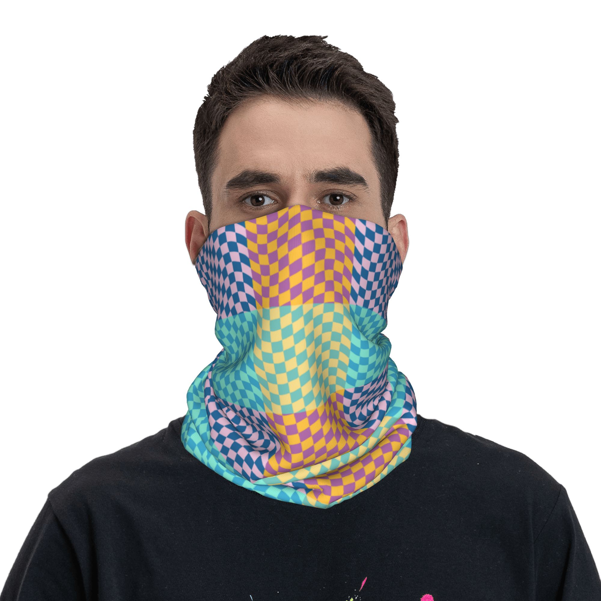 Bandana a quadretti colorata p - Neck Warmer Balaclava recensione e prezzo