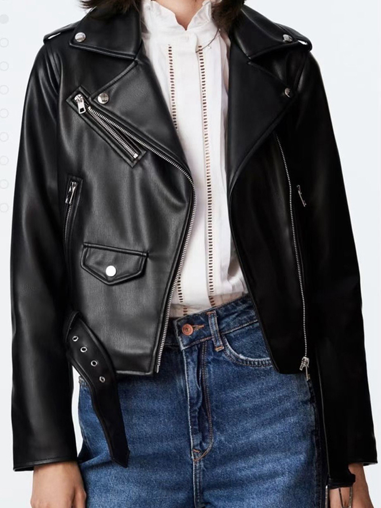 Ailegogo Streetwear donna Slim - Riding Jacket Leather recensione e prezzo
